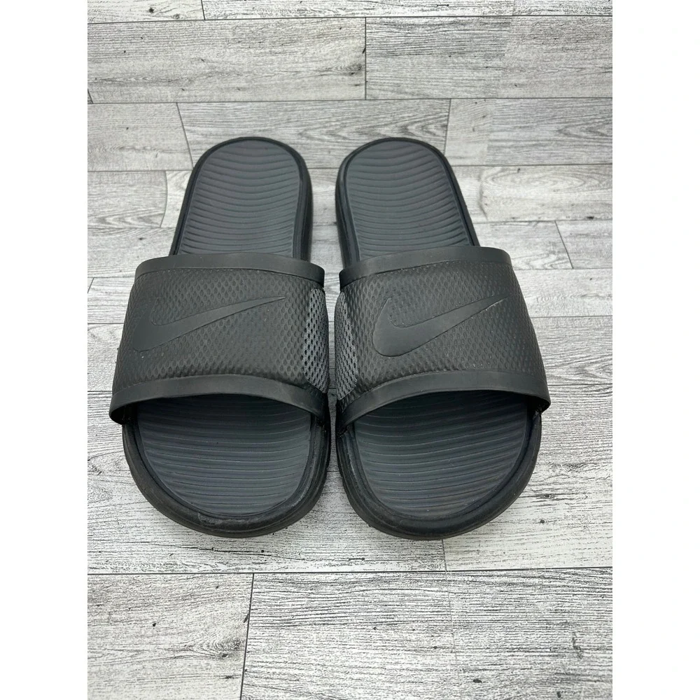 Nike Victori One Slide Black Men's Size 12 Sandals Shower‎ Pool Beach